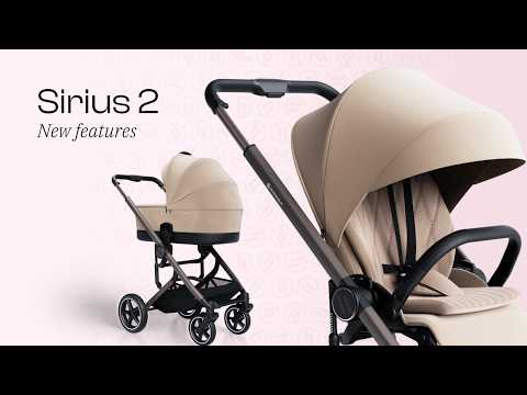 Avionaut Sirius 2 Pushchair and Carrycot Bundle - Grey