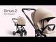 Avionaut Sirius 2 Pushchair and Carrycot Bundle - Grey