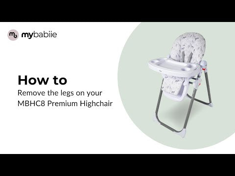 My Babiie MBHC8 Billie Faiers Premium Highchair – Oatmeal Herringbone