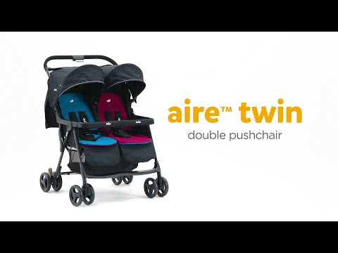 Joie Aire Twin Double Stroller - Rosy & Sea