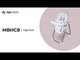 My Babiie MBHC8 Billie Faiers Premium Highchair – Oatmeal Herringbone