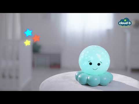 Cloud B Twinkles to Go Octo Nightlight Projector - Soft Pink