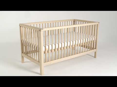 Mamas & Papas Solo Cot Bed - Natural