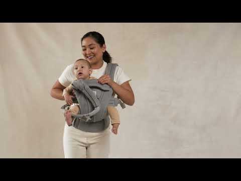 ergobaby Omni Deluxe Mesh Baby Carrier - Pearl Grey