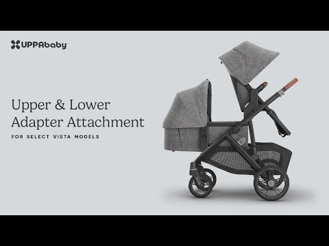 UPPAbaby VISTA V3 Travel System with BeSafe Go Beyond Car Seat and ISOFIX Base - Greyson