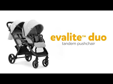 Joie Evalite Duo Double Stroller - Pebble