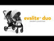 Joie Evalite Duo Double Stroller - Pebble