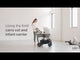 Joie Finiti Click and Go Travel System with Sprint Car Seat & ISOFIX Base - Eclipse