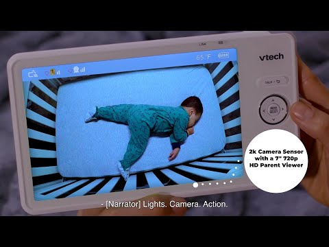 VTech RM7766HD 7" Smart Pan & Tilt Baby Monitor