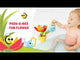 Yookidoo Peek-A-Bee Tub Pop Up Flower & Watering Can Bath Toy