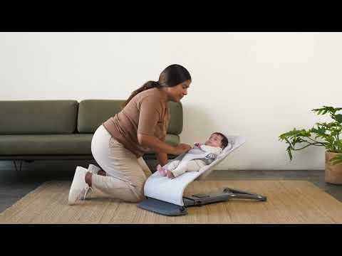 ergobaby Evolve Knit Baby Bouncer - Cream
