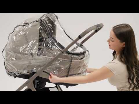 Venicci Tila Ultimate Travel System with Accessories and Tiago Car Seat & ISOFIX Base - Latte