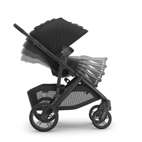 UPPAbaby Vista V3 Travel System Bundle with Cybex Cloud T Car Seat and ISOFIX Base - Jake