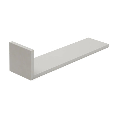 Tutti Bambini Rio Set of Three L-Shaped Wall Shelves - Dove Grey