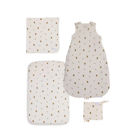 Silver Cross Cot Bed Starter Bedding Bundle - Bunny Print 1