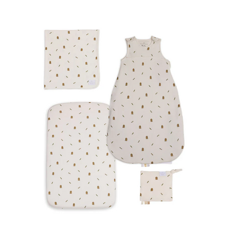 Silver Cross Cot Bed Starter Bedding Bundle - Bunny Print 1