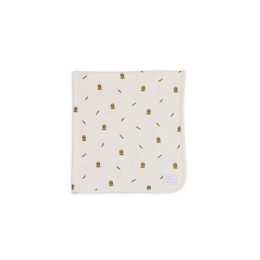 Silver Cross Cot Bed Starter Bedding Bundle - Bunny Print 2