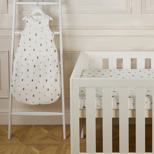 Silver Cross Cot Bed Starter Bedding Bundle - Bunny Print 7