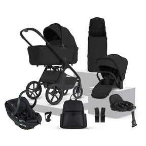 Silver Cross Cove 2 BeSafe Go Beyond 2 Car Seat & Base Travel System - Onyx 1