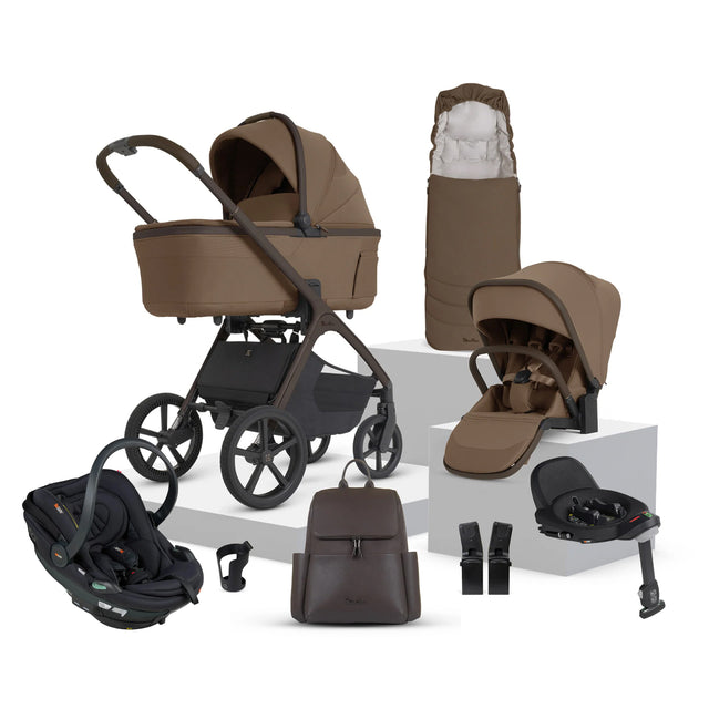 Silver Cross Cove 2 BeSafe Go Beyond 2 Travel System - Maple