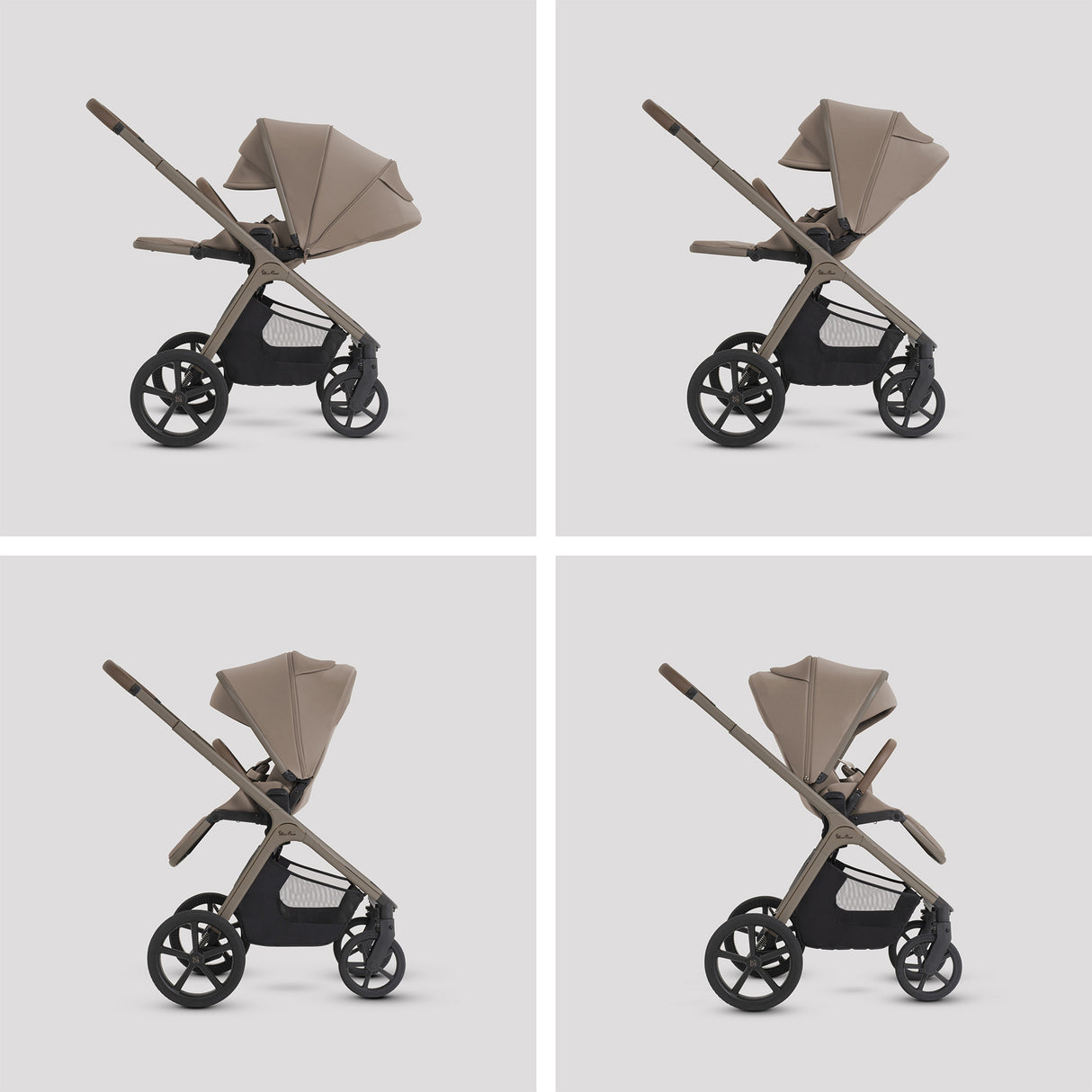 Silver Cross Cove 2 Pushchair Bundle with Accessories - Champagne 5