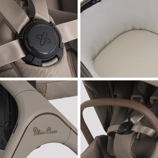 Silver Cross Cove 2 Pushchair Bundle with Accessories - Champagne 9