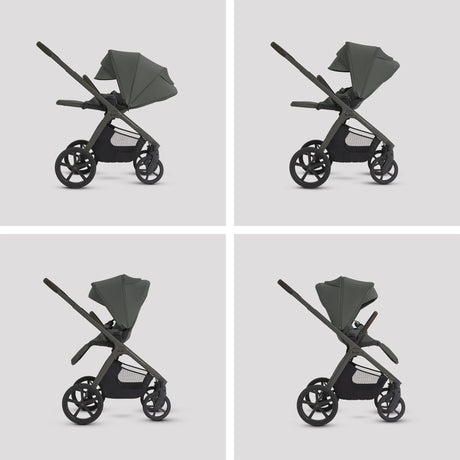 Silver Cross Cove 2 BeSafe Go Beyond 2 Car Seat and Base Travel System - Pewter - Pewter pushchair image 5