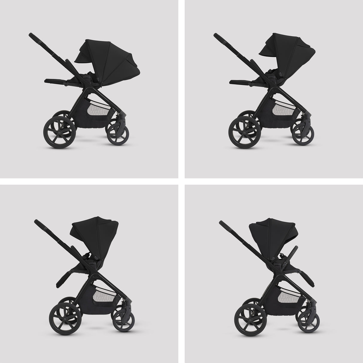 Silver Cross Cove 2 Ultimate Bundle inc Glide Car Seat & Base Plus - Onyx 5