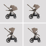 Silver Cross Cove 2 Ultimate Family Bundle inc Glide Car Seat, Approach Car Seat & Base Plus - Champagne 5