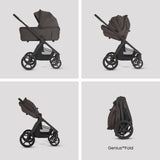 Silver Cross Cove 2 Ultimate Family Bundle inc Glide Car Seat, Approach Car Seat & Base Plus - Chocolate 3