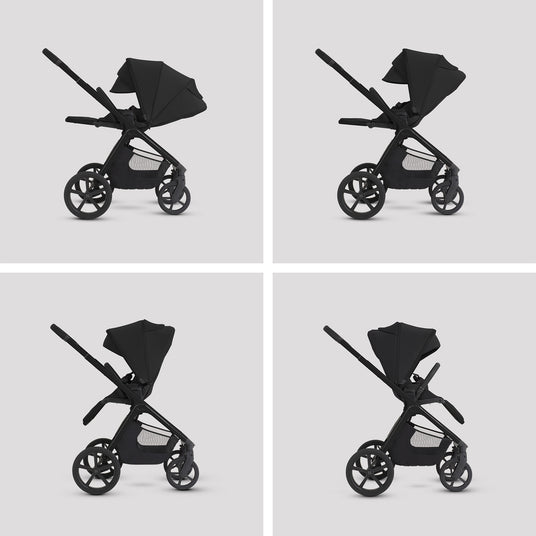 Silver Cross Cove 2 Ultimate Family Bundle inc Glide Car Seat, Approach Car Seat & Base Plus - Onyx 5