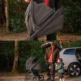 Silver Cross Cove Pushchair Bundle with Accessories - Chocolate 2