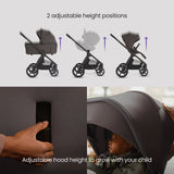 Silver Cross Cove Pushchair Bundle with Accessories - Chocolate 4