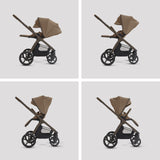 Silver Cross Cove 2 BeSafe Go Beyond 2 Car Seat and Base Travel System - Maple - Maple pushchair image 4