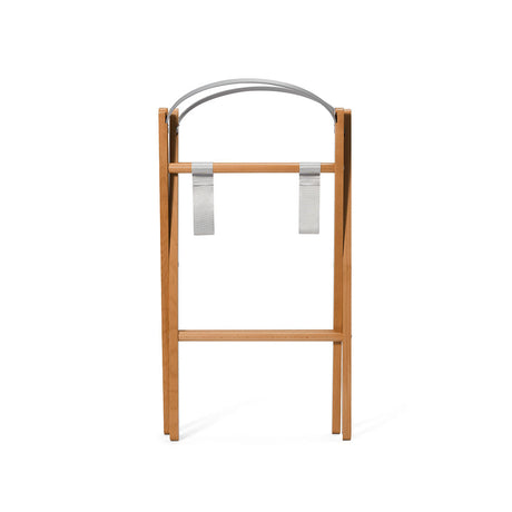 SnuzBaskit Light Grey Moses Basket & Natural Stand