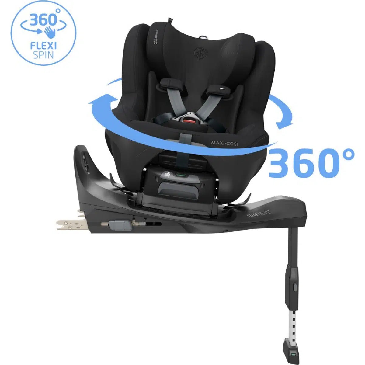 Maxi Cosi Pearl Slide Pro 2026 Car Seat - Authentic Black