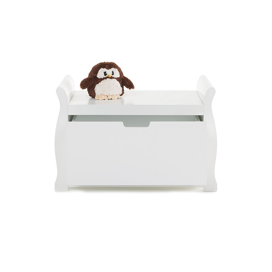 Obaby Stamford Toy Box - White - drawer open