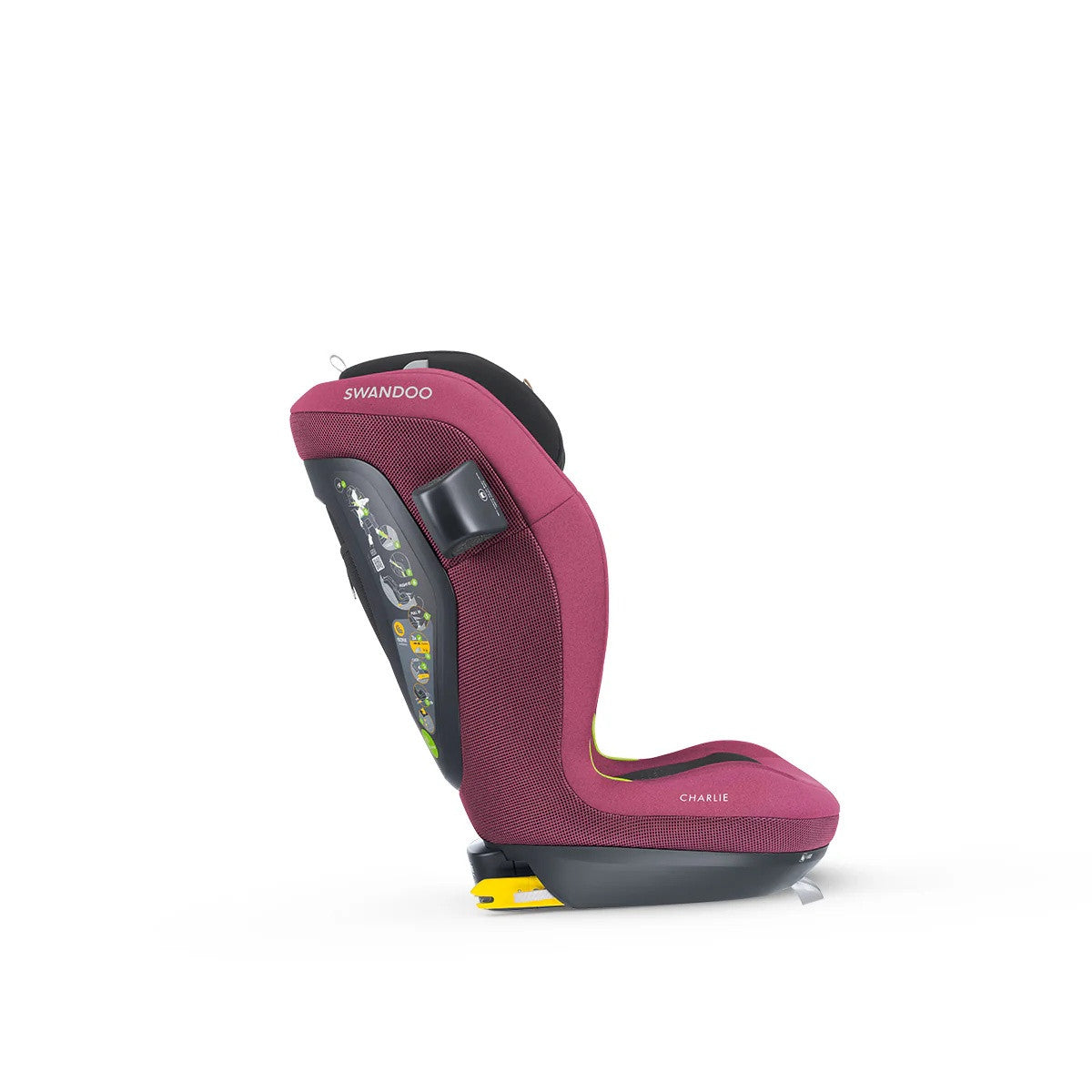 Swandoo Charlie 2026 Highback Booster- Playful Plum 4
