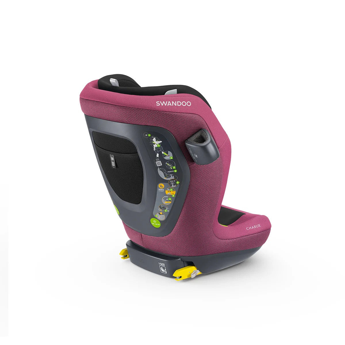 Swandoo Charlie 2026 Highback Booster- Playful Plum 6
