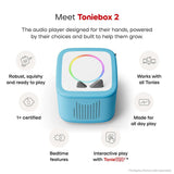 Tonies Toniebox 2 Starter Set with Creative Tonie Rubie - Sky Blue