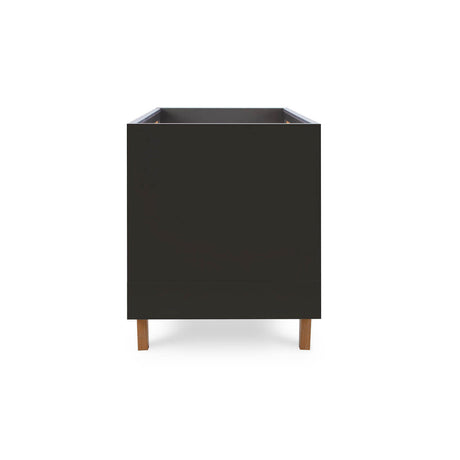 Tutti Bambini Como Cot Bed - Slate Grey / Rosewood