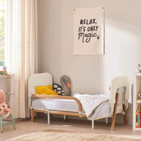 Tutti Bambini Cozee XL Junior Bed & Sofa Expansion Pack - Scandinavian Walnut & Ecru