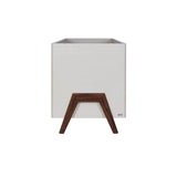 Tutti Bambini Fuori Cot Bed - Warm Walnut/White Sand