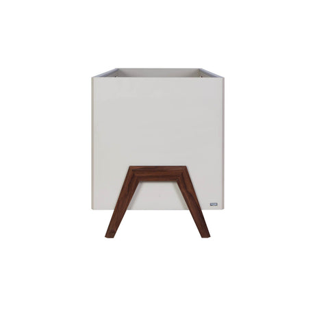 Tutti Bambini Fuori Cot Bed - White Sand & Warm Walnut
