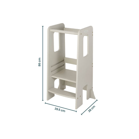 Tutti Bambini Helping Hands Montessori Toddler Learning Tower - Mushroom