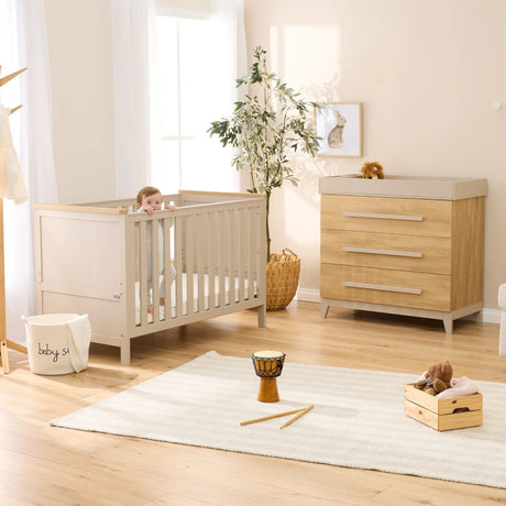 Tutti Bambini Misha / Hallee 2 Piece Room Set - Mushroom / Golden Oak 1