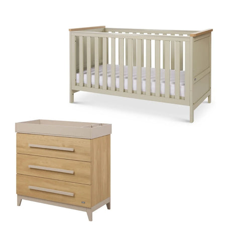 Tutti Bambini Misha / Hallee 2 Piece Room Set - Mushroom / Golden Oak 2
