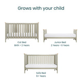 Tutti Bambini Misha / Hallee 2 Piece Room Set - Sage / Golden Oak 6