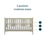 Tutti Bambini Misha / Hallee 2 Piece Room Set - Sage / Golden Oak 7
