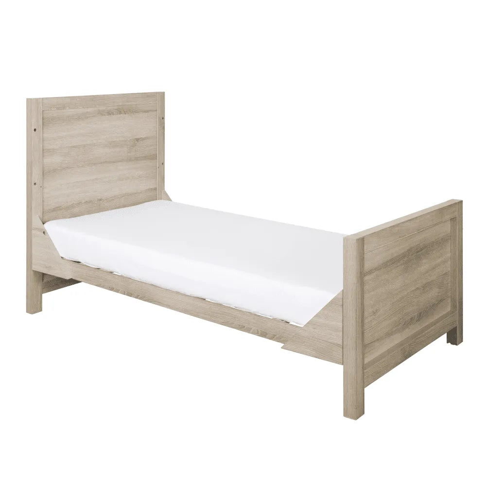 Tutti Bambini Modena 2 Piece Nursery Furniture Set with Cot Bed & Dresser - Oak
